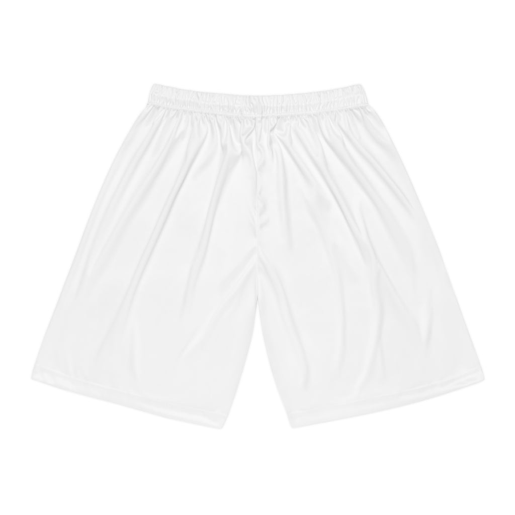 Basketball Shorts — Red Scorpion Team Logo Athletic AOP Shorts