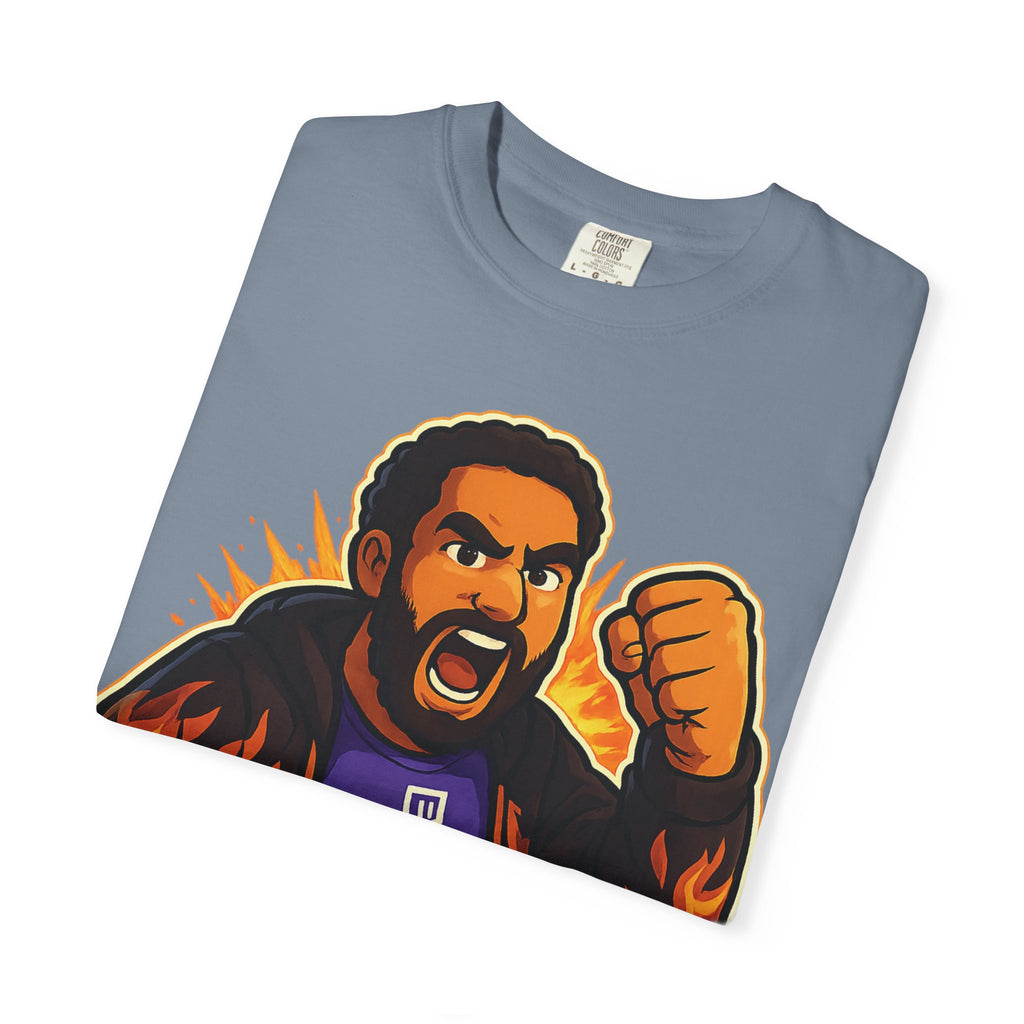T-Shirt — "Respect My Pallet Baby!" Twitch Gaming Tee with Epic Scorpion Back